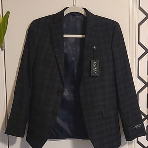 NWT Boy Ralph Lauren Plaid Blazer Sportscoat Size 14